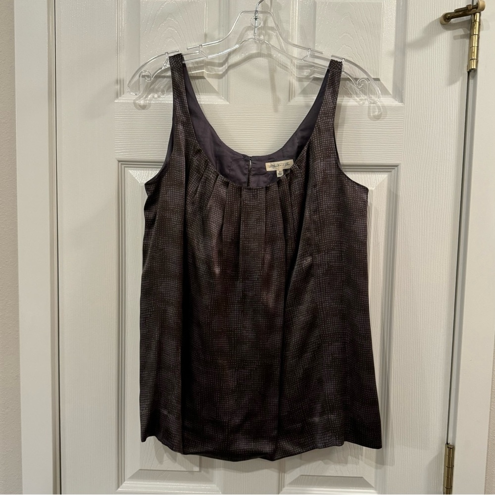 Women’s Martin + OSA Shadow Grid Silk Tank